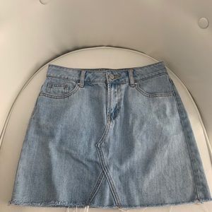 Jean skirt from pacsun